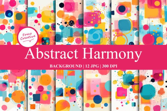 Abstract Harmony Backgrounds: Elevate Your Digital Canvas