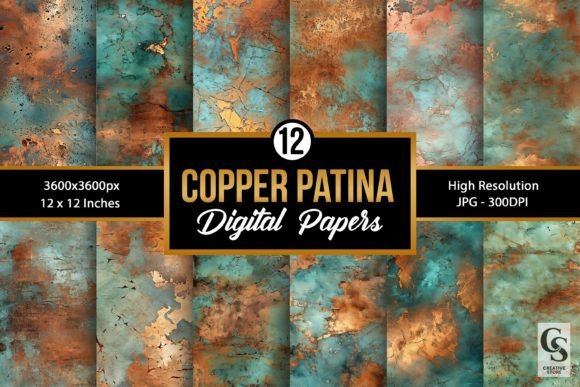 Blue Copper Patina Seamless Backgrounds: A Designer's Guide