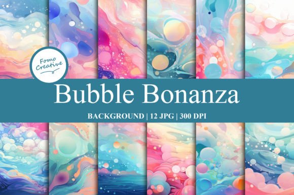 Bubble Bonanza Backgrounds: Instant Visual Energy for Your Projects