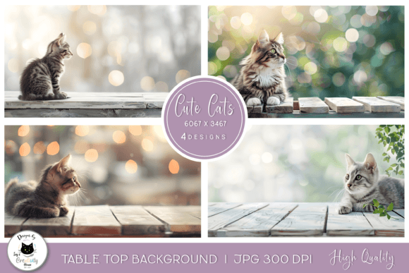 Cat Table Top Backgrounds: Elevate Your Pet Brand