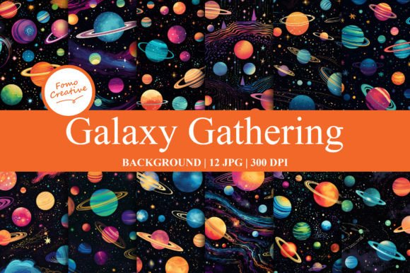 Cosmic Design: Leveraging Galaxy Gathering Backgrounds