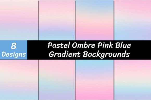 Elevate Your Brand: The Allure of Pastel Pink Blue Gradient Backgrounds