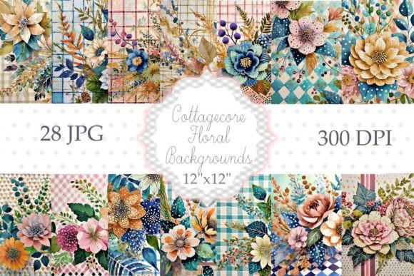Embracing Whimsy: A Designer's Look at Cottagecore Floral Backgrounds