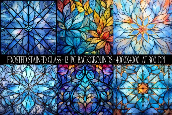 Frosted Stained Glass Backgrounds: A Designer's Review