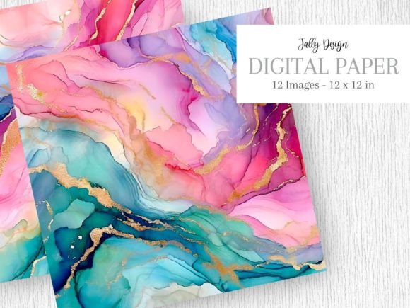 Sweet Pastel Alcohol Ink Backgrounds: A Designer's Guide