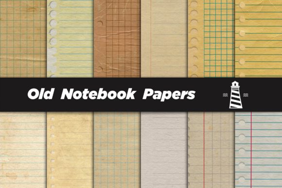 Timeless Textures: Unlocking Projects with Vintage Notebook Backgrounds