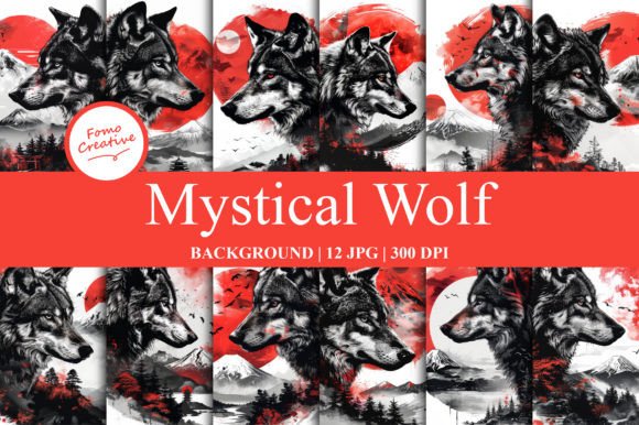 Unleashing the Spirit: The Allure of Mystical Wolf Backgrounds