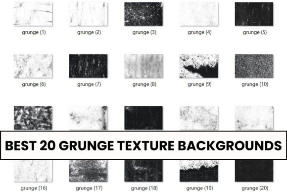 Unlock Authenticity with 20 Grunge Texture Backgrounds