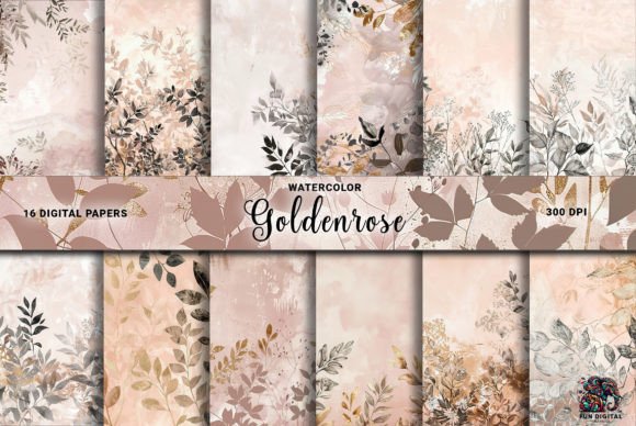 Unveiling the Warmth of Rose Gold Leaf Backgrounds